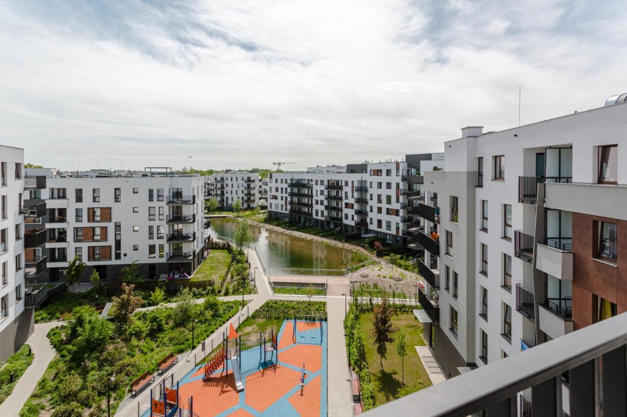 Chill Apartments Airport Ursynow Warsawa Bagian luar foto