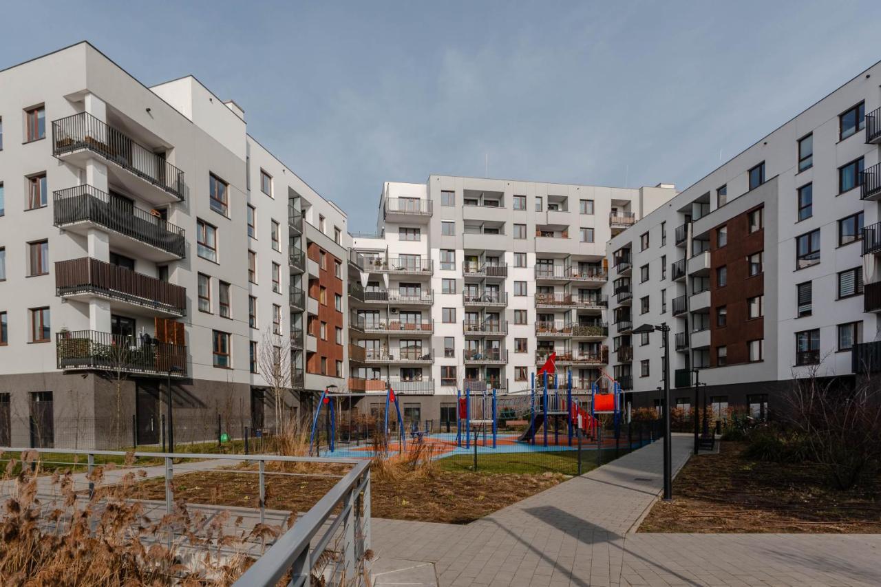 Chill Apartments Airport Ursynow Warsawa Bagian luar foto